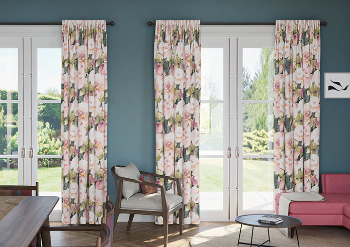 Mirabel, Raspberry - Made to Measure Curtains - Image 3